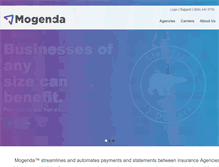 Tablet Screenshot of mogenda.com